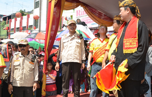 Bupati Karawang Ikuti Perayaan Cap Gomeh