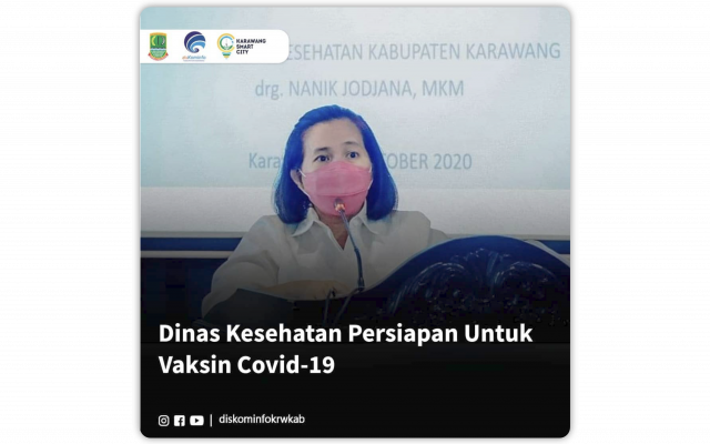 Dinas Kesehatan Persiapan untuk Vaksin Covid-19 | Situs ...