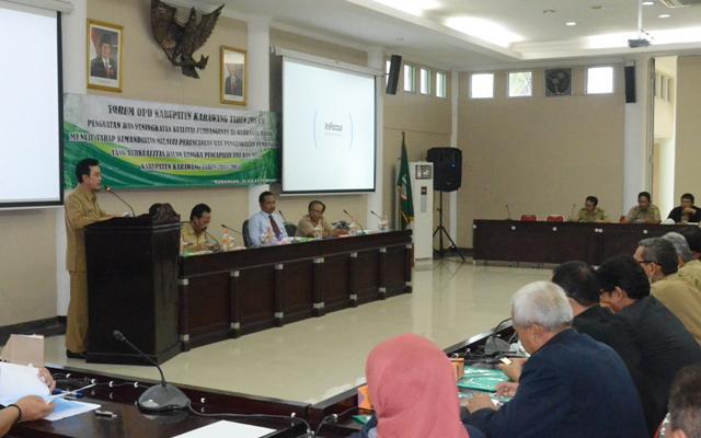 Pemerintah Kabupaten Karawang Gelar Forum OPD Tahun 2014